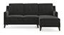 Abbey Sofa (Fabric Sofa Material, Regular Sofa Size, Soft Cushion Type, Sectional Sofa Type, Sectional Master Sofa Component, Graphite Grey) by Urban Ladder