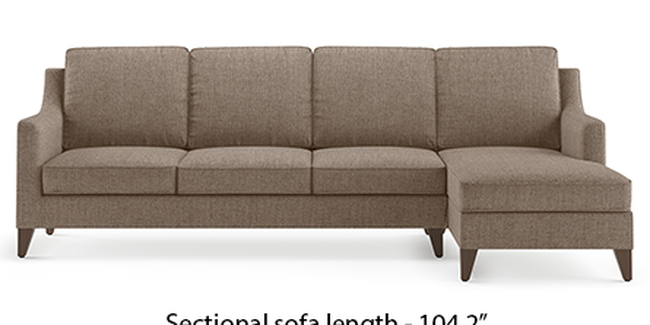 Abbey Sofa (Mist, Fabric Sofa Material, Regular Sofa Size, Soft Cushion Type, Sectional Sofa Type, Sectional Master Sofa Component)