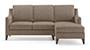 Abbey Sofa (Mist, Fabric Sofa Material, Regular Sofa Size, Soft Cushion Type, Sectional Sofa Type, Sectional Master Sofa Component) by Urban Ladder