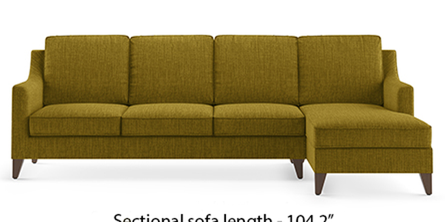Abbey Sofa (Olive Green, Fabric Sofa Material, Regular Sofa Size, Soft Cushion Type, Sectional Sofa Type, Sectional Master Sofa Component)