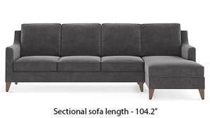 Abbey Sectional Sofa (Smoke)