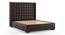 Harris Upholstered Storage Bed (Queen Bed Size, Walnut) by Urban Ladder