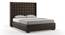 Harris Upholstered Storage Bed (Queen Bed Size, Walnut) by Urban Ladder