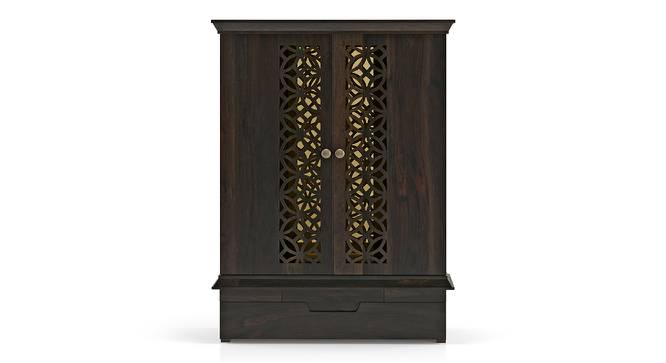 Ruhu Prayer Cabinet (American Walnut Finish) by Urban Ladder