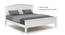 Wichita White Bed (Solid Wood) (Queen Bed Size, White Finish) by Urban Ladder - Cross View Design 1 - 281435
