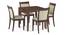 Murphy 4 to 6 Extendable Dining Table (Dark Walnut Finish) by Urban Ladder