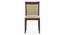 Murphy 4-to-6 Extendable - Dalla 6 Seater Dining Table Set (Beige, Dark Walnut Finish) by Urban Ladder