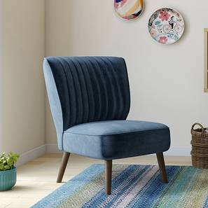 Accent Chairs In Coimbatore Design Grace Accent Chair (Dark Blue)