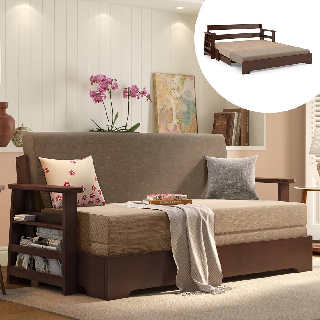 Sofa Cum Bed Best Sofa Come Bed Designs Online At Best Prices Urban Ladder