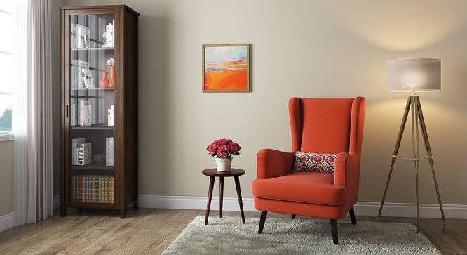 Genoa Wing Chair (Amber) by Urban Ladder - Design 1 Full View - 282937