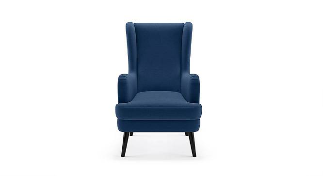 Genoa Wing Chair (Cobalt) by Urban Ladder - Front View Design 1 - 283013