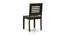 Capra Dining Chairs - Set of Two (Mahogany Finish) by Urban Ladder - Design 1 Rear View - 283222