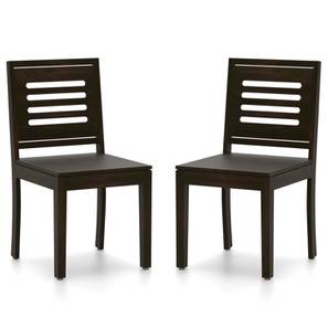 Capra Design Capra Dining Chairs - Set of Two (Mahogany Finish)