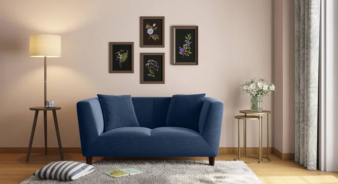 Janet Loveseat (Lapis Blue) by Urban Ladder