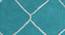 Virginia Hand Tufted Carpet (48" x 72" Carpet Size, Teal) by Urban Ladder