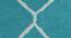 Virginia Hand Tufted Carpet (48" x 72" Carpet Size, Teal) by Urban Ladder