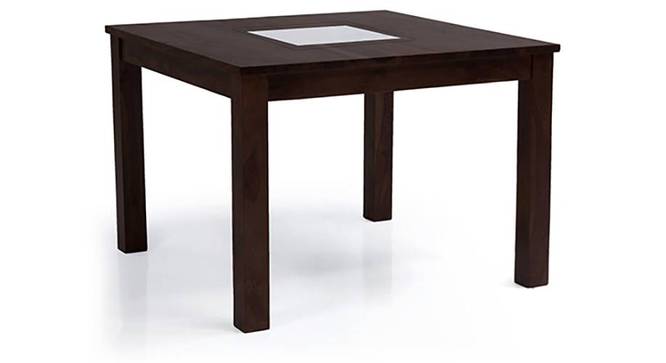 Brighton Square 4 Seater Dining Table (Mahogany Finish) by Urban Ladder