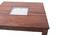 Brighton Square 4 Seater Dining Table (Teak Finish) by Urban Ladder