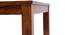 Brighton Square 4 Seater Dining Table (Teak Finish) by Urban Ladder