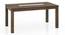 Brighton Six Seater Dining Table (Six Seater, Danish Walnut Finish) by Urban Ladder - Cross View Design 1 - 284543