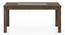 Brighton Six Seater Dining Table (Six Seater, Danish Walnut Finish) by Urban Ladder - Close View Design 1 - 284544