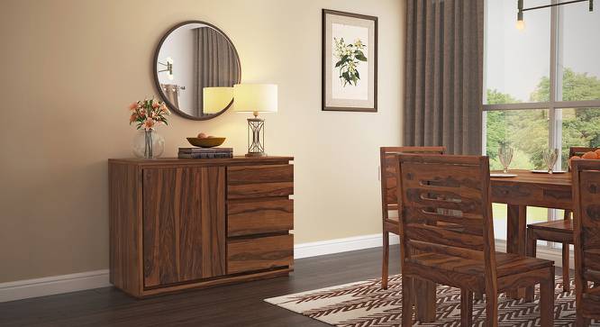 Vector Wide Sideboard (Teak Finish) by Urban Ladder - Full View Design 1 - 284808