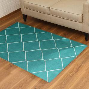 Virginia hand tufted carpet white lp