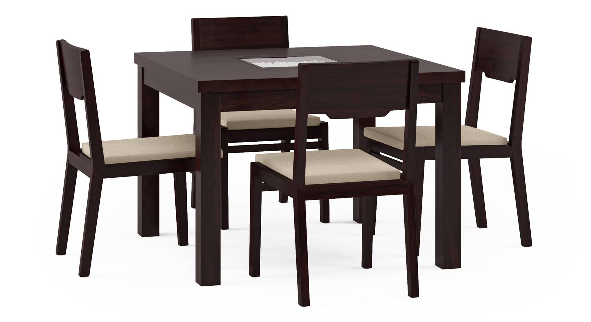 Brighton Square Kerry 4 Seater Dining Table Set Urban Ladder