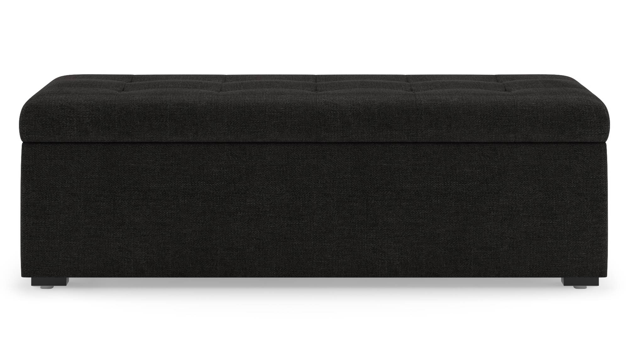 Carson Engineered Wood Upholstered Storage Bench Urban Ladder