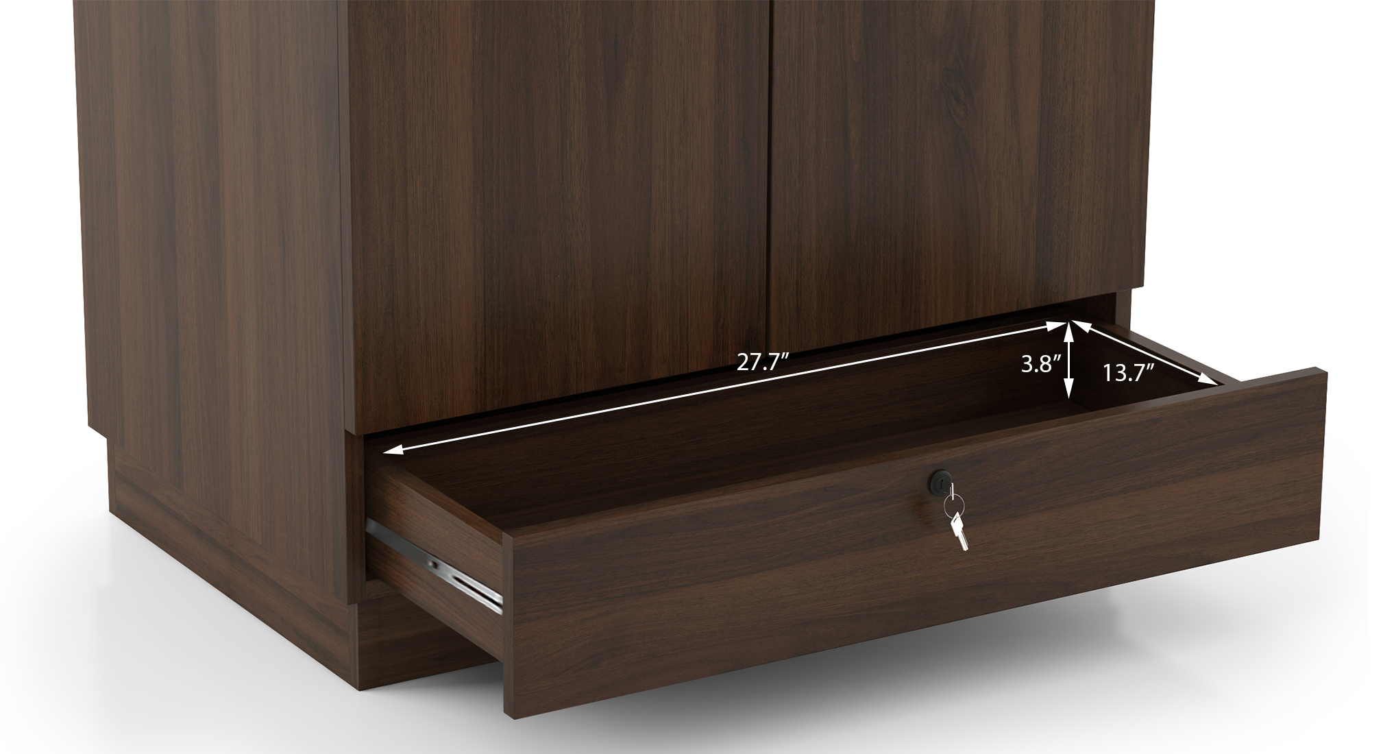 Bocado columbian walnut 2 door 5