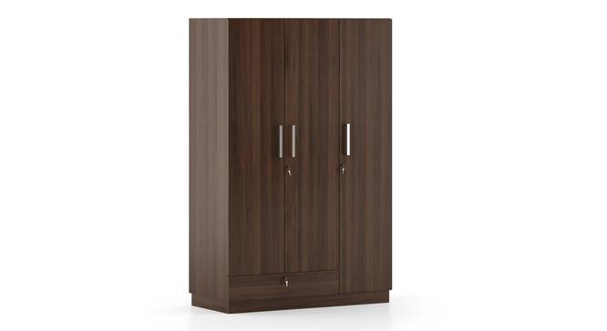 Bocado Wardrobe (Three Door, Columbian Walnut Finish) by Urban Ladder