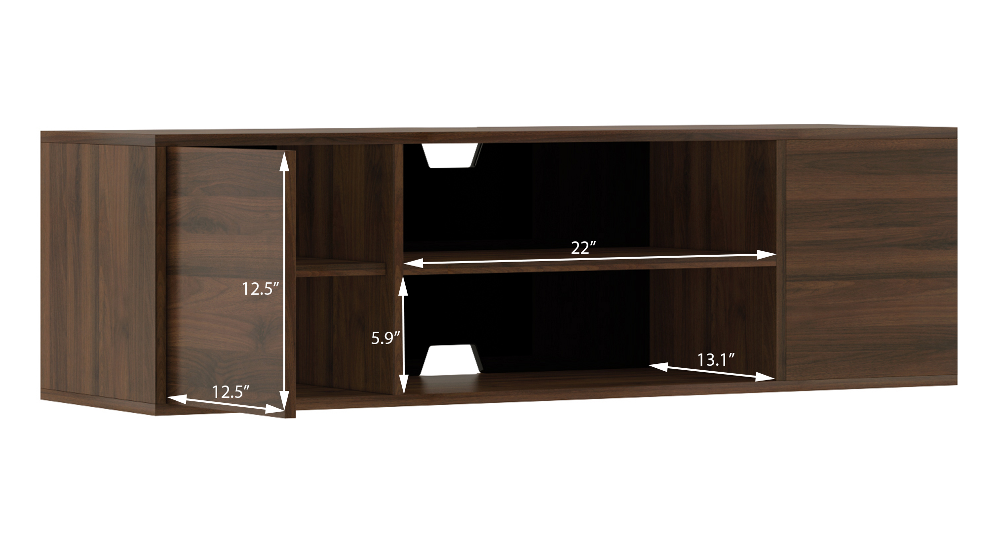 Astrid 47 tv unit black 7