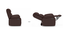 Robert Recliner (Brown, Leather Material) by Urban Ladder