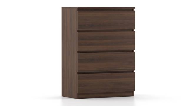 Bocado Compact Chest Of Four Drawers (4 Drawer Configuration, Columbian Walnut Finish) by Urban Ladder