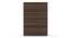 Bocado Compact Chest Of Four Drawers (4 Drawer Configuration, Columbian Walnut Finish) by Urban Ladder