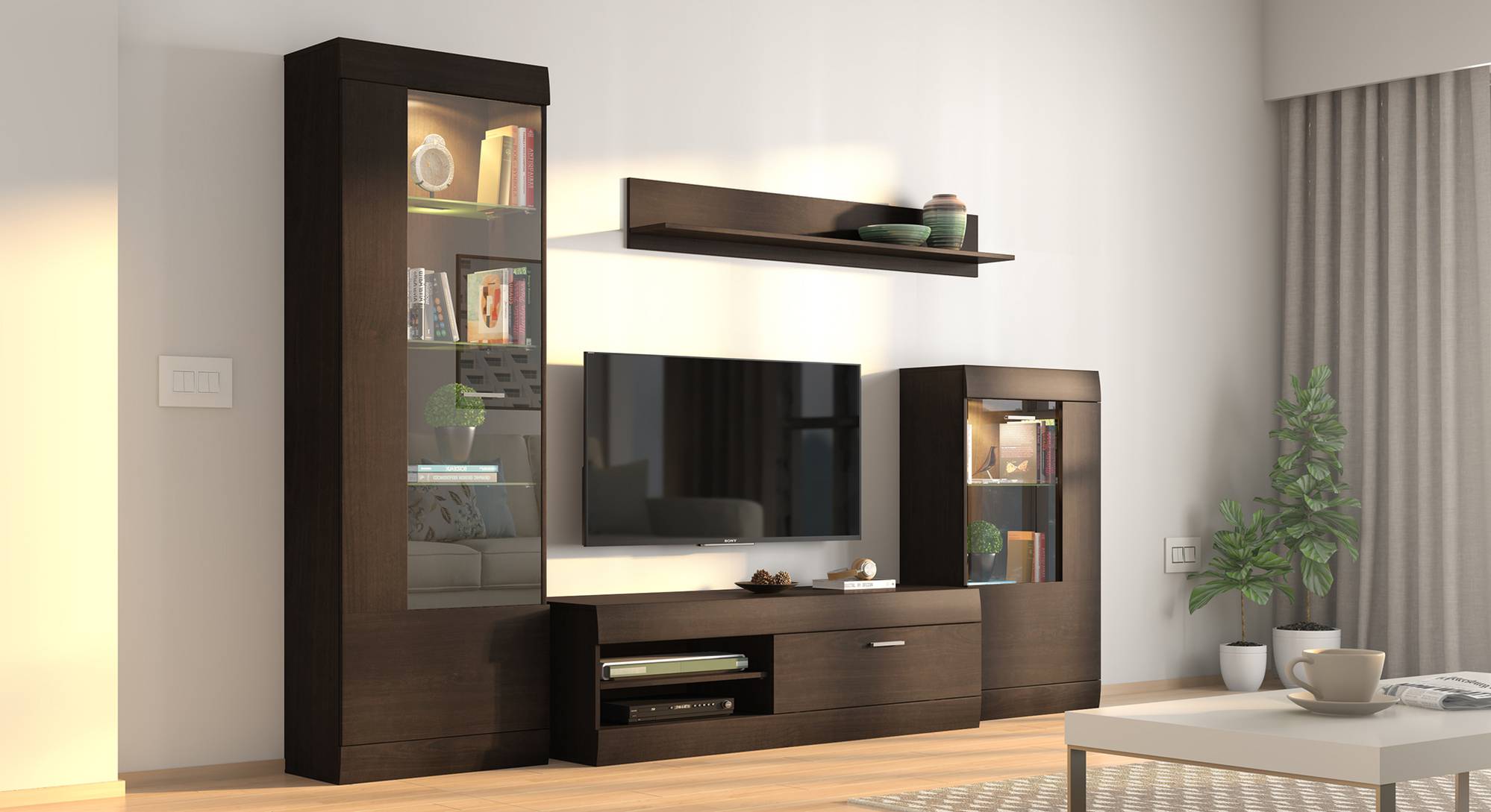 Ferdinand Entertainment Unit Set 2 Urban Ladder