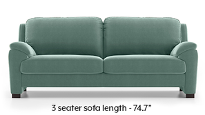 Farina Sofa (Dusty Turquoise Velvet)