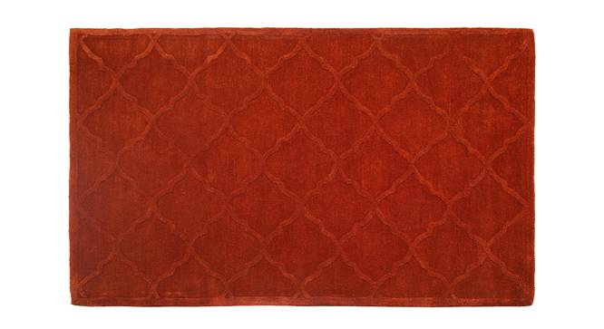 Rumi Hand Tufted Carpet (Rust, 152 x 244 cm  (60" x 96") Carpet Size) by Urban Ladder