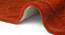 Rumi Hand Tufted Carpet (Rust, 122 x 183 cm  (48" x 72") Carpet Size) by Urban Ladder