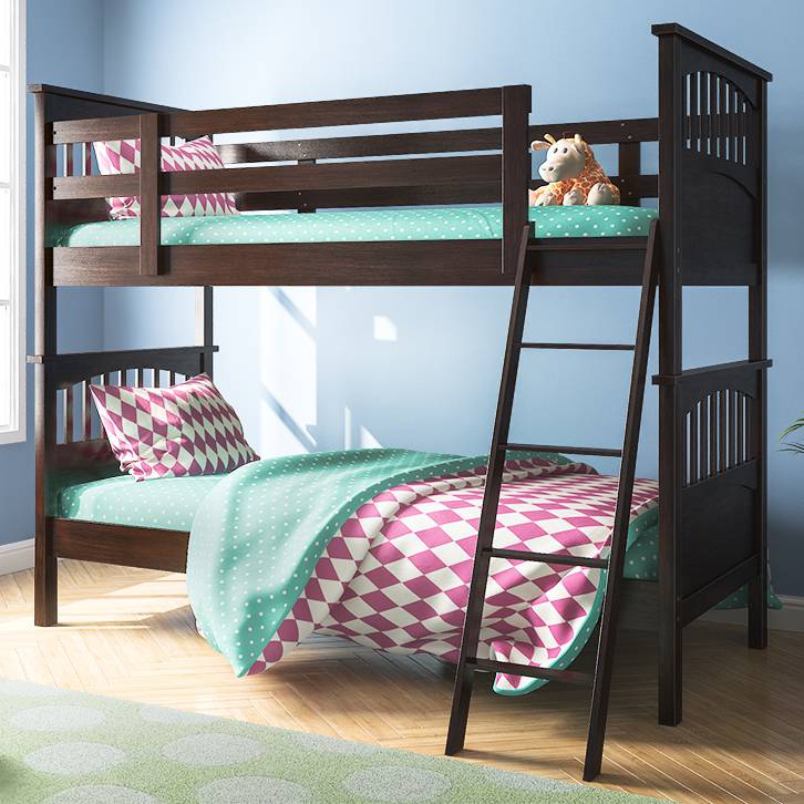 bunk bed with no bottom bed