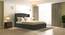 Holmebrook Upholstered Bed (Queen Bed Size, Charcoal Grey) by Urban Ladder