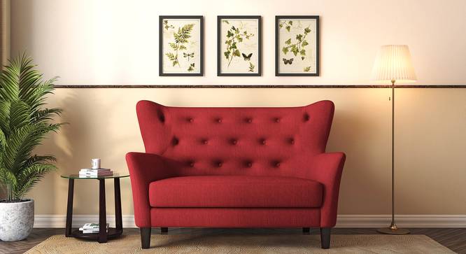 Frida Loveseat (Salsa Red) by Urban Ladder - Design 1 Full View - 293485