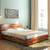 Ohio low bed teak finish lp