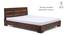 Ohio Low Bed (Teak Finish, Queen Bed Size) by Urban Ladder
