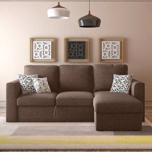 Kowloon sofa bed brown lp