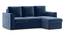 Kowloon Sectional Sofa Cum Bed with Storage (Lapis Blue) by Urban Ladder - Cross View Design 1 - 293537