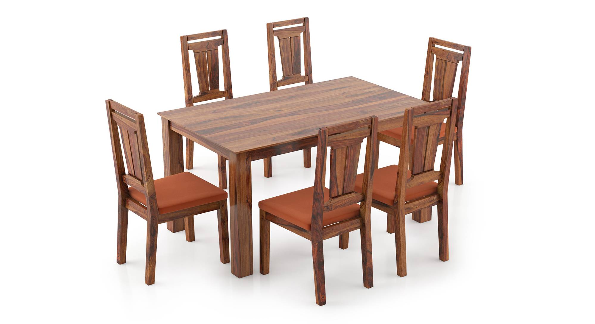 Arabia Martha 6 Seater Dining Table Set Urban Ladder