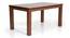 Arabia - Martha 6 Seater Dining Table Set (Teak Finish, Wheat Brown) by Urban Ladder - Cross View Design 1 - 295954