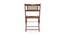 Truman - Axis Study Set (Teak Finish, Creamy Crust) by Urban Ladder - Design 1 Rear View - 296599