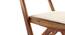 Truman - Axis Study Set (Teak Finish, Creamy Crust) by Urban Ladder - Design 1 Zoomed Image Ground View - 296600